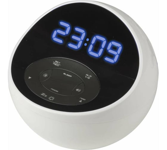 Изображение товара Радио-часы BVItech синий/белый BV-48BWK