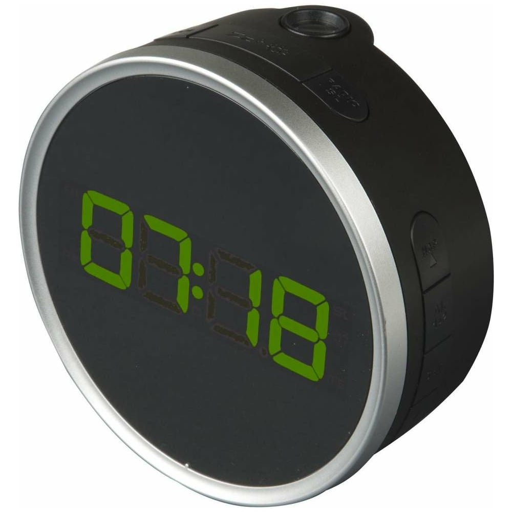 Изображение товара Радио-часы BVItech BV-499GPL с дисплеем и радиостанциями черные