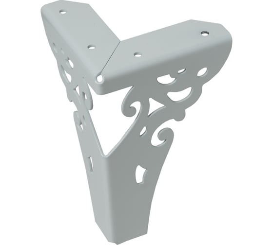 Изображение товара Нерегулируемая опора для мебели JET 035 H-150 мм, сталь, белый F035S.150WT99