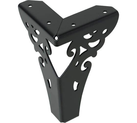 Изображение товара Нерегулируемая опора для мебели JET 035 H-150 мм, сталь, чёрный матовый F035S.150BM99