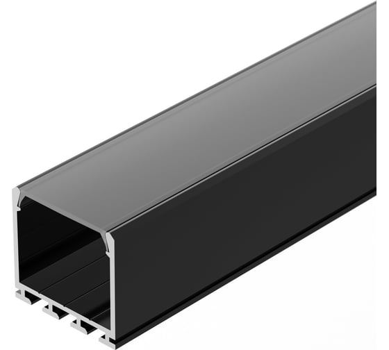 Изображение товара Профиль Arlight PLS-LOCK-H25-2000 ANOD Black 2 м 0 28123 028123
