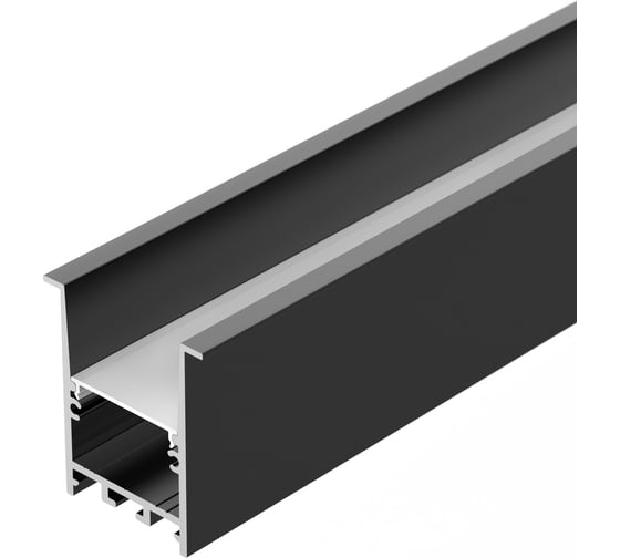 Изображение товара Профиль Arlight SL-COMFORT-4551-F-2000 ANOD BLACK 2 м 0 31766 031766