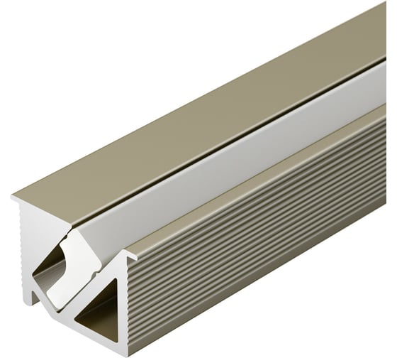 Изображение товара Профиль Arlight SL-BEVEL-H10-F14-2000 ANOD OLIVE GREY 2 м 0 38200 038200