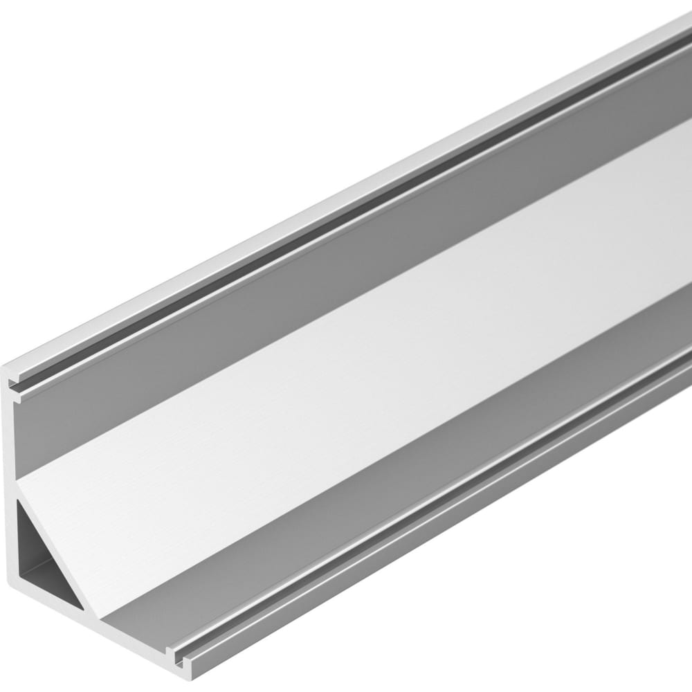 профиль для светодиодной ленты алюминиевый 1 м серебро угловой Профиль Arlight