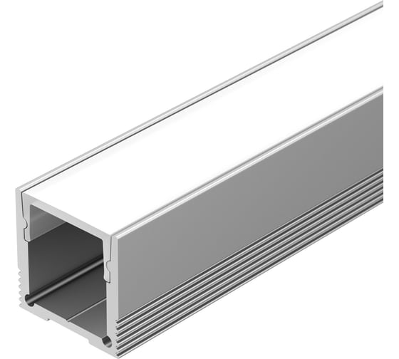 Изображение товара Профиль с экраном Arlight SL-SLIM20-H20-2000 ANOD+OPAL 0 36836 036836