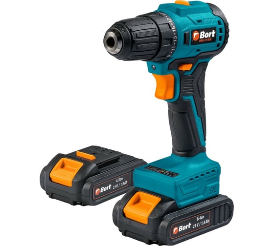 Изображение товара Аккумуляторная дрель-шуруповерт BORT BAB-21-BLK 93413526