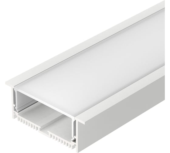 Изображение товара Профиль с экраном Arlight SL-LINIA88-F-2500 WHITE+OPAL 0 21373 021373