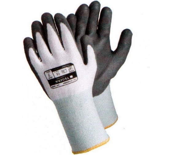 Изображение товара Перчатки для защиты от порезов TEGERA 10990 простая обливка, ПУ покрытие ладони, р. 9 10990-9