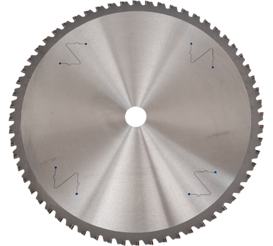 Изображение товара Диск пильный по стали 305x25.4x2.2 мм, Z=60 PROCUT 766.3052560