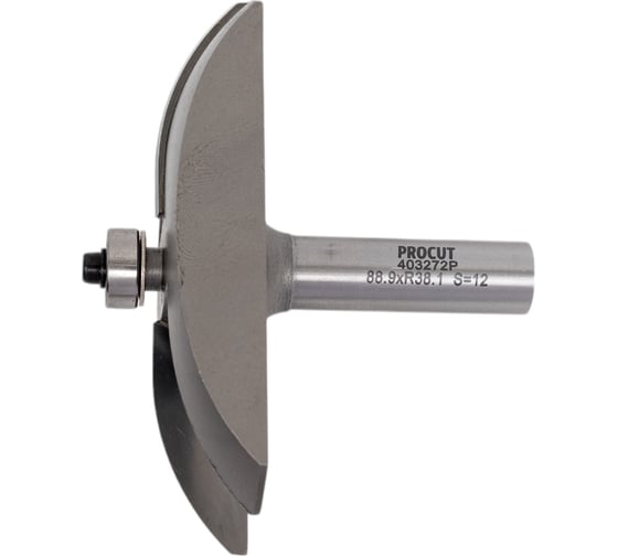 Изображение товара Фреза филёнка ровное скругление D=88.9x16x71.5 мм, S=12 мм, a=38.1 мм PROCUT 403272P