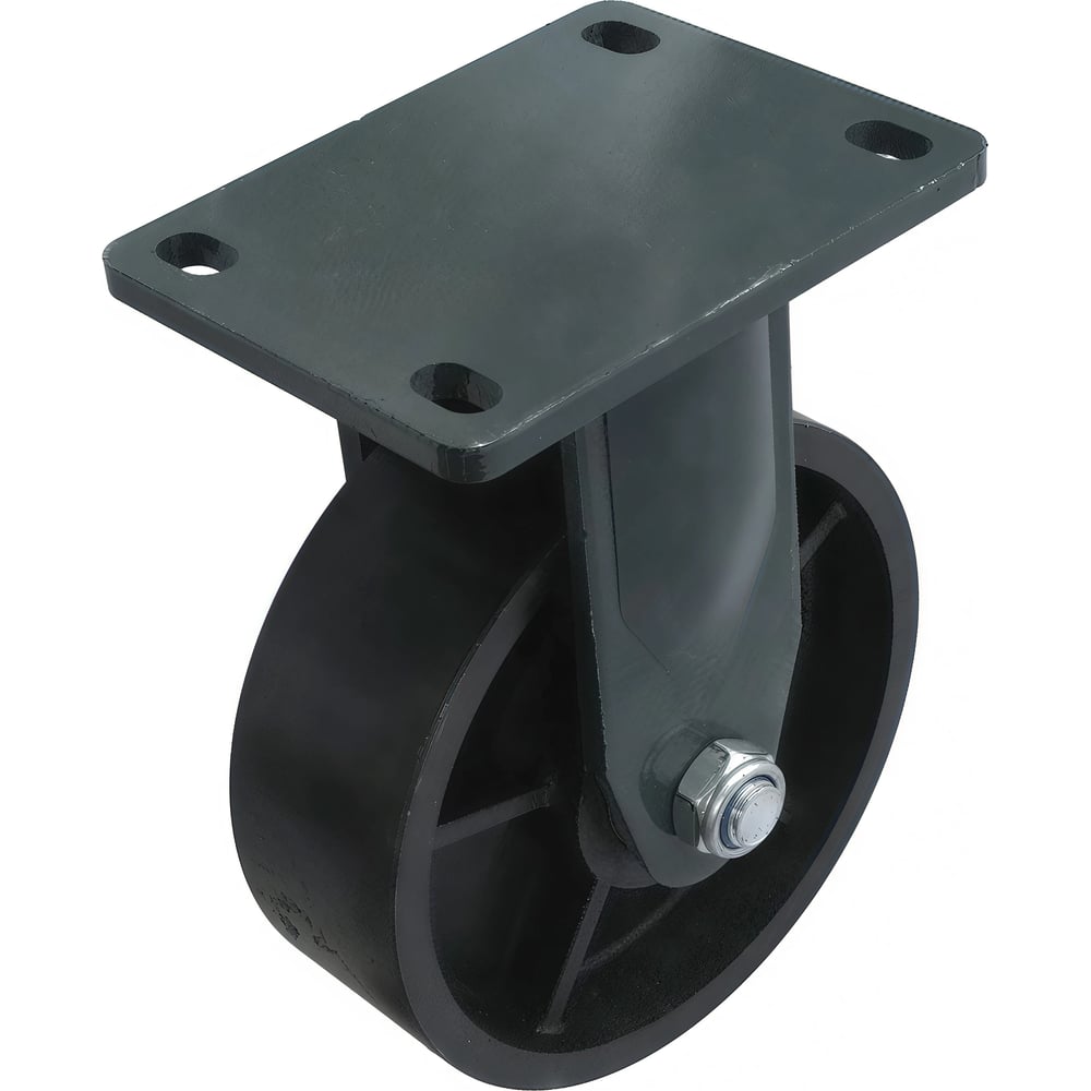 Изображение товара Колесо сверхбольшегрузное стальное неповоротное FHs80 200 мм