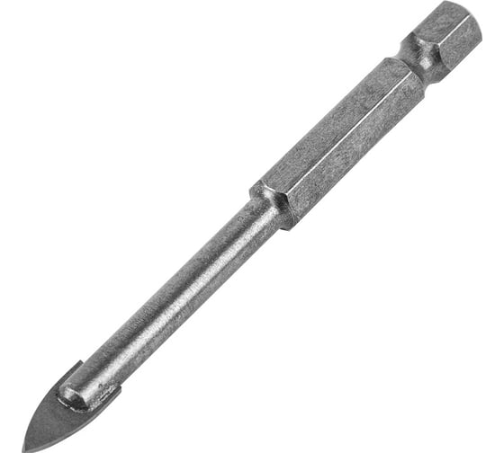 Изображение товара Сверло по керамической плитке и стеклу 6 мм, 6-гранный хвостовик MATRIX 72836