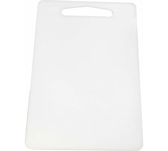 Изображение товара Разделочная пластиковая доска Осколпласт большая, 340x240 мм, белая 2011-01