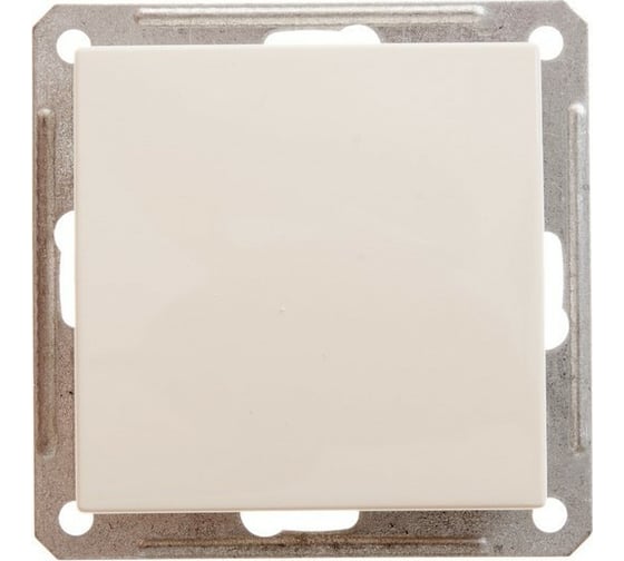 Изображение товара 1-клавишный переключатель Systeme Electric W59 aqua, 10ах, ip44, механизм, слоновая кость VS610-156B-2-86