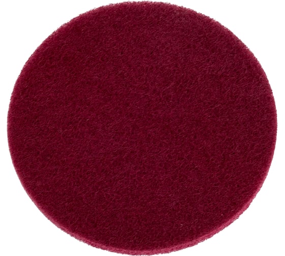 Изображение товара Диск шлифовальный красный войлок WelFort Very Fine 150 мм, 10 шт FORMEL 81657040360