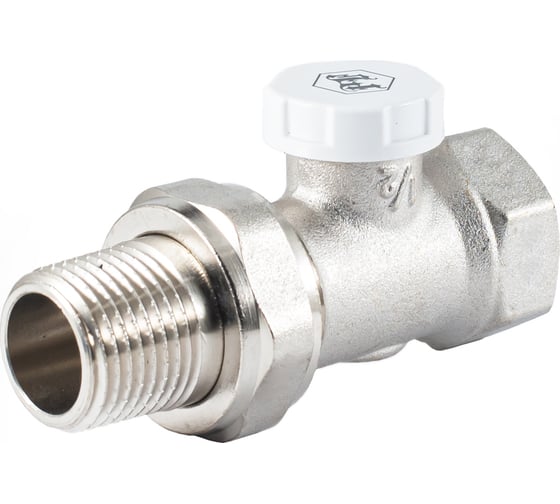 Изображение товара Настроечный клапан радиатора PROFACTOR прямой 1/2 PF RVS 376