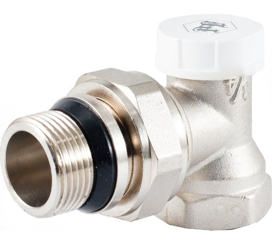 Изображение товара Настроечный клапан радиатора PROFACTOR угловой с уплотнением 3/4 PF RVA 379UR