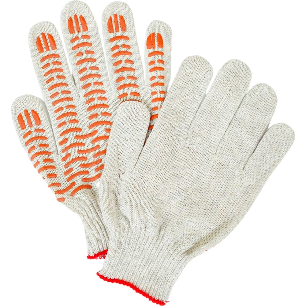 Трикотажные перчатки Спец перчатки х б спец sb
