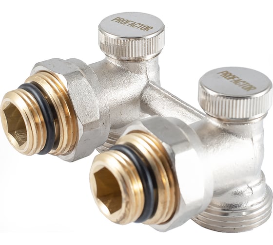 Изображение товара Узел нижнего подключения радиатора PROFACTOR угловой 1/2 х 3/4"ЕК PF RVA 611