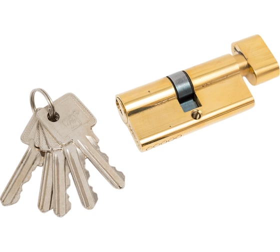 Изображение товара Цилиндр с вертушкой СК латунь, 65 мм 5065 RF