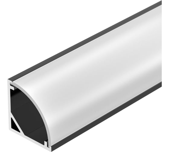 Изображение товара Профиль Arlight SL-KANT-H16-2000 BLACK 2 м 0 37116 037116