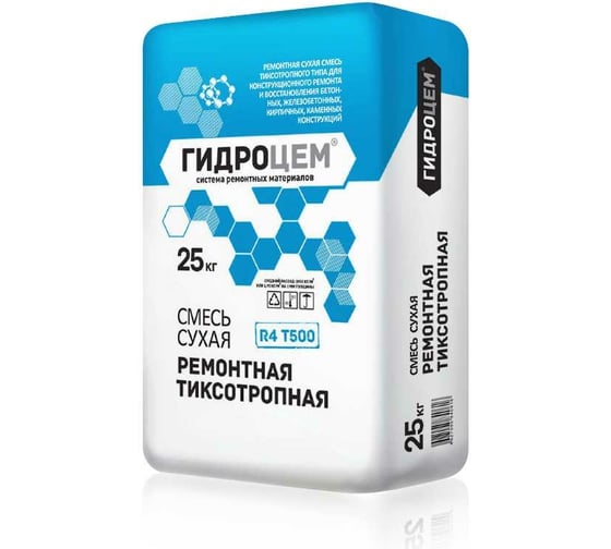 Изображение товара Ремонтная смесь Гидроцем R4 T500 25 кг Г00069