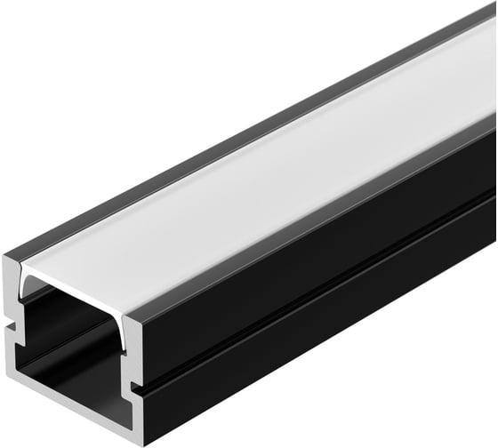 Изображение товара Профиль Arlight PDS-SM-3000 ANOD BLACK 3 м 0 37947 037947