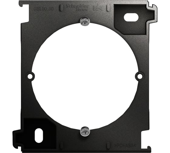 Изображение товара Расширение коробки наружного монтажа Systeme Electric Glossa, антрацит GSL000700C