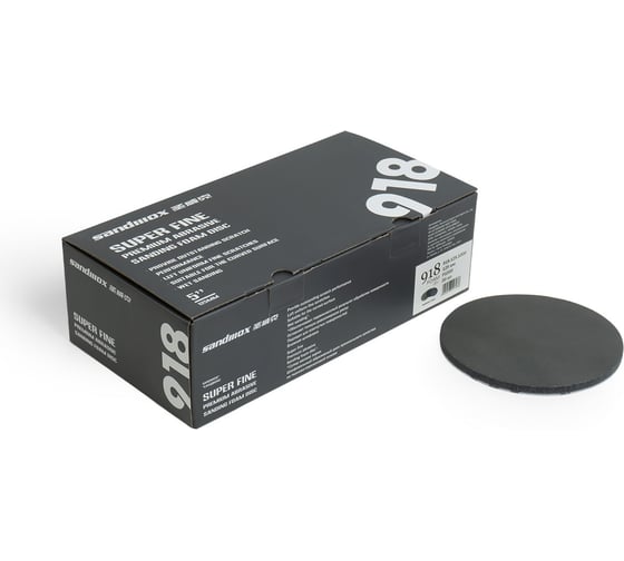 Изображение товара Диск шлифовальный на тканево-поролоновой основе 918 Superfine foam (150 мм, Р4000, 20 шт) SANDWOX 918.150.4000