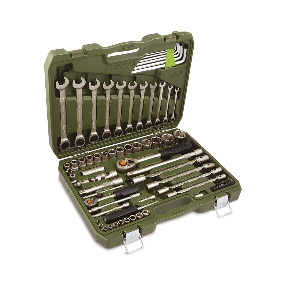 Изображение товара Набор инструмента с трещоточными ключами 77 предметов ДТ/4 Дело Техники