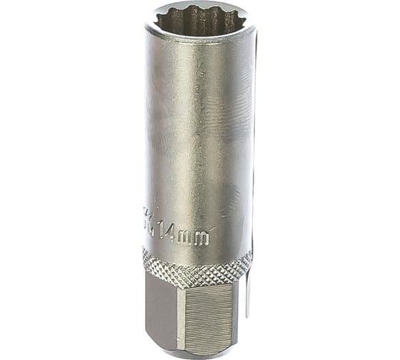 Изображение товара Головка двенадцатигранная свечная с магнитной вставкой Дело Техники 14мм 3/8" 612654