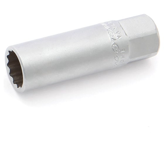 Изображение товара Головка двенадцатигранная свечная с резиновой вставкой Дело Техники 14мм 3/8" 612614