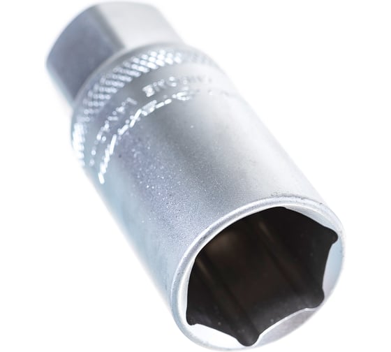 Изображение товара Головка шестигранная свечная с резиновой вставкой Дело Техники 21мм 3/8" 610621