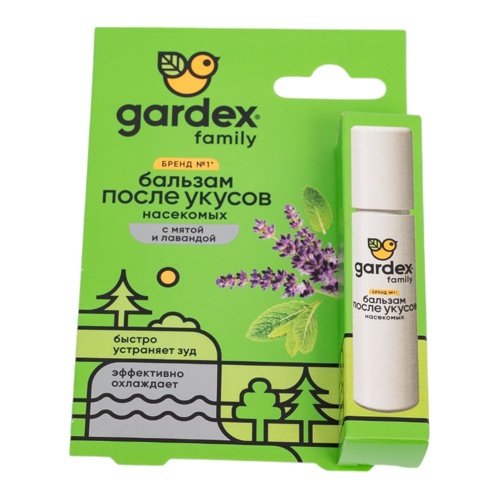 Роликовый бальзам после укусов Gardex Family 0146