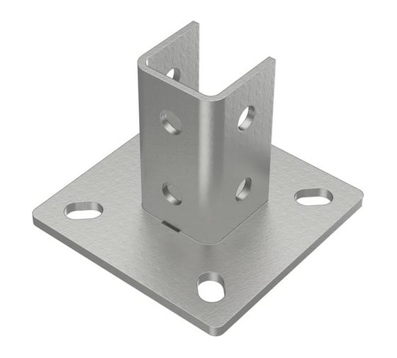 Изображение товара Напольная стандартная опора Fachmann 125x125 х.ц 11.077