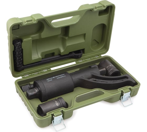 Изображение товара Механический гайковерт Дело Техники удлиненный 1", с головками 32, 33мм 536591