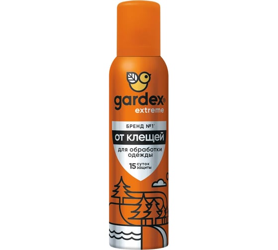 Изображение товара Аэрозоль от клещей (150 мл) Gardex Extreme 0131 131