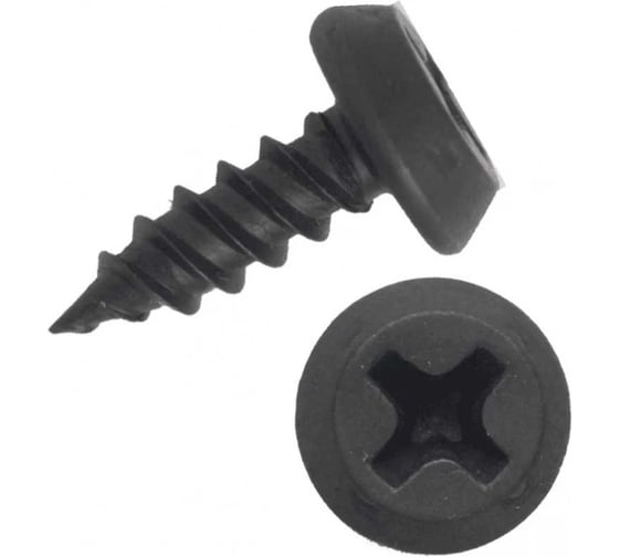 Изображение товара Саморез Госкреп ПШ сверло 3.5х11, фосфат, 1000 шт. 1-0021110