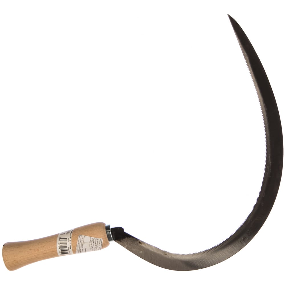 Серп Truper нож для бисквита длина лезвия 35 см крупные зубцы ручка дерево