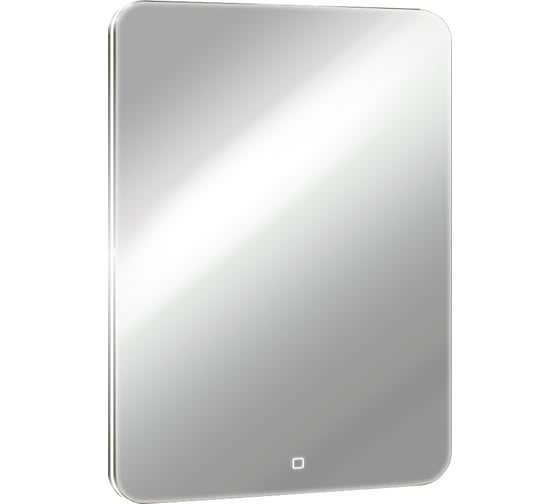 Изображение товара Зеркало с LED-подсветкой Toppus SATIN 55x80 сенсорный выключатель с функцией плавного диммирования, алюмин 2911.003