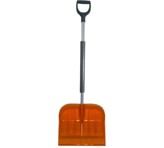 Изображение товара Снеговая лопата LWI Аполлон мини-скрепер, поликарбонат, оранжевая LWI-Л14