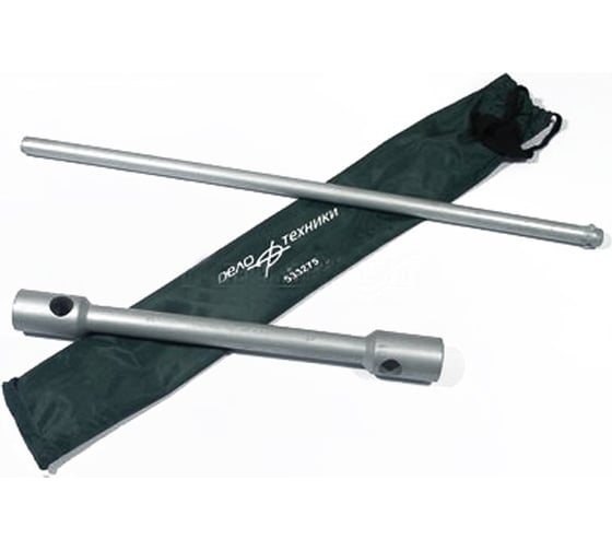 Изображение товара Баллонный ключ 32х33 мм x 400 мм с монтировкой-воротком и тетроновым чехлом ДТ/6 Дело Техники 533333