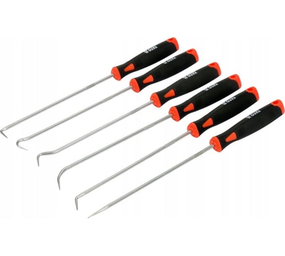 Изображение товара Набор длинных крючков YATO 6 предметов YT-08428