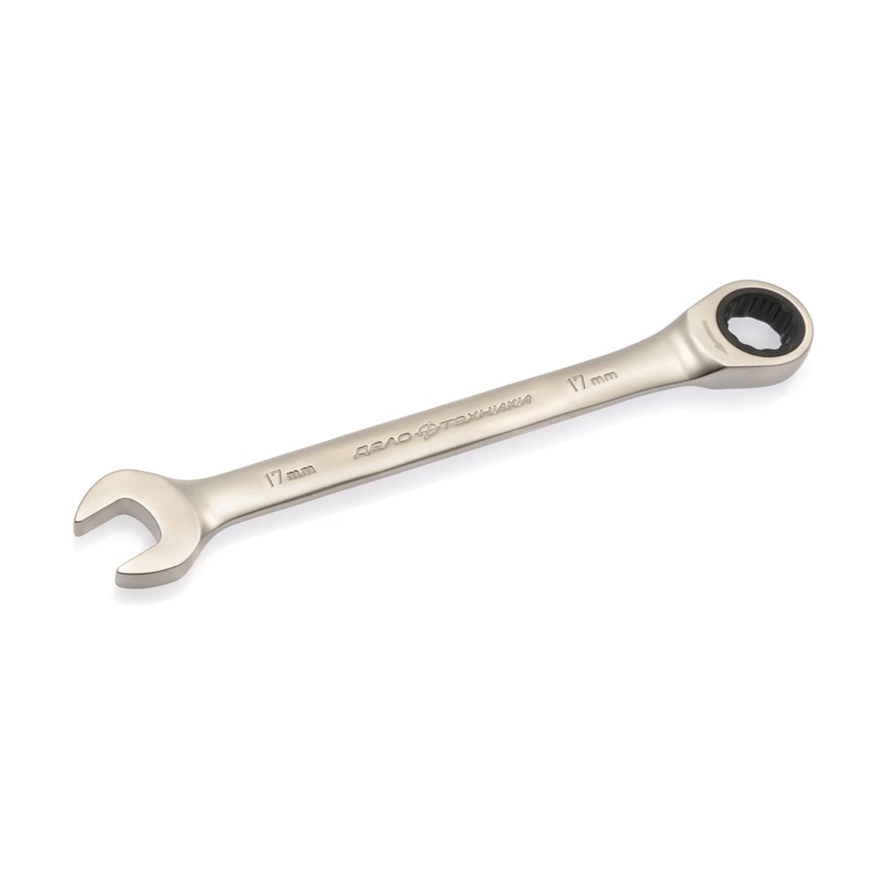 Изображение товара Комбинированный ключ Дело Техники трещоточный 17мм профессиональный инструмент