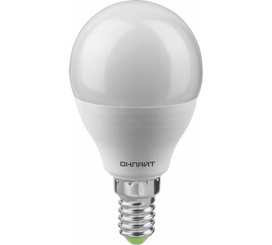 Изображение товара Лампа ОНЛАЙТ 90 062 oll-g45-12-230-6.5k-e14-fr 90062