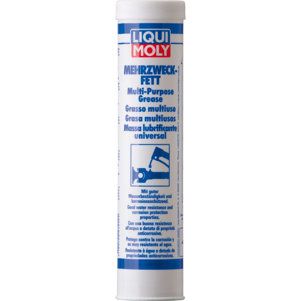 Смазка для карданных крестовин и подшипников LIQUI MOLY профессиональная сверхлипкая смазка спрей liqui moly pro line haftschimer spray 0 4 л 7388