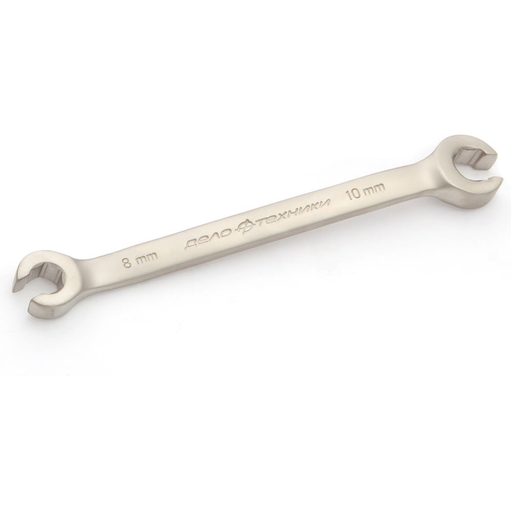 Изображение товара Разрезной ключ 8 x 10 мм ДТ/400 Дело Техники хромированный из CrV