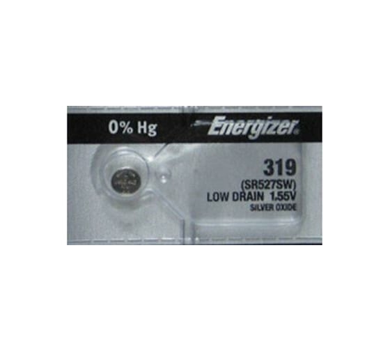 Изображение товара Батарейка Energizer 319 Silver Oxide ZM 1 шт/бл 7638900998689
