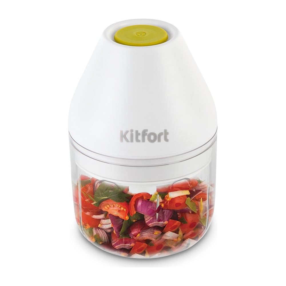 Портативный измельчитель KITFORT портативный дезинфектор стерилизатор kitfort кт 2057 2 бело салатовый