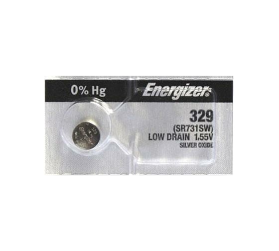 Изображение товара Батарейка Energizer Silver Oxide 329 1 шт/бл 7638900998603